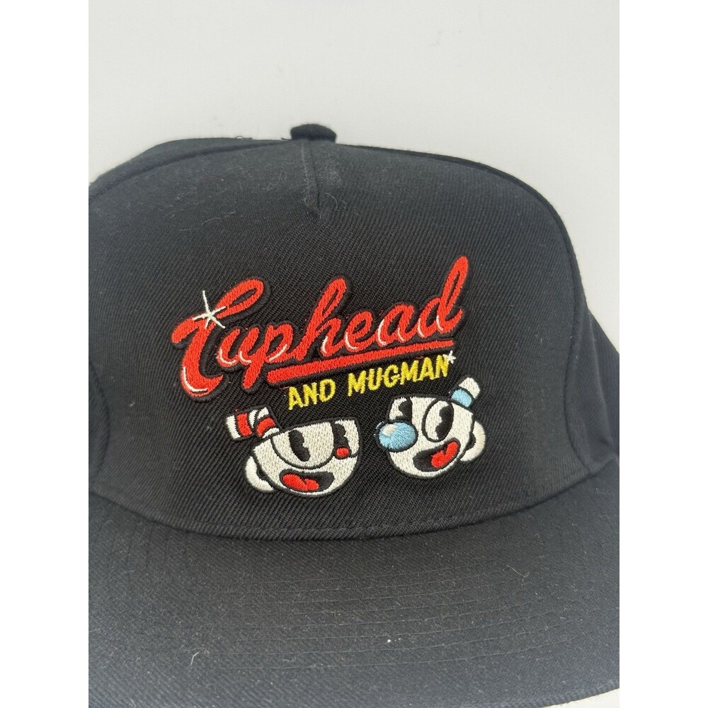 Cuphead & Mugman Cap By Loungefly | Wool Blend | Snapback OSFM | Embroidered EUC